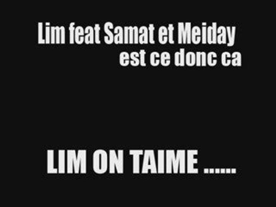 LIM REVIENS EN FORCE
