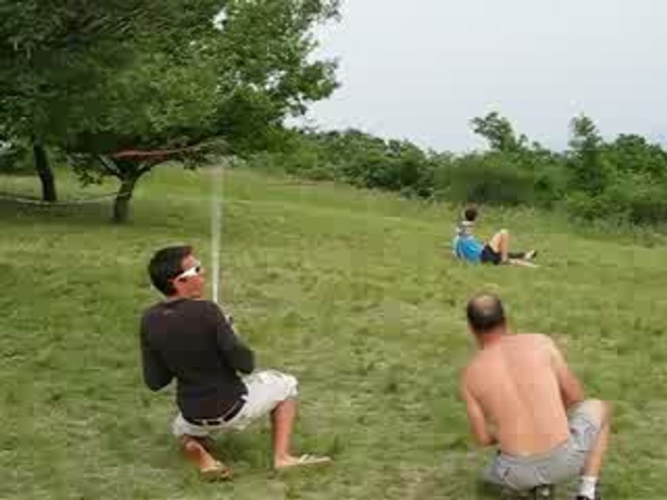 2009-05-23 macon - Thierry et Arthur font les "cons" ....