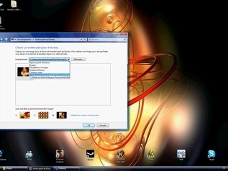 Changer de fond d'Ecran