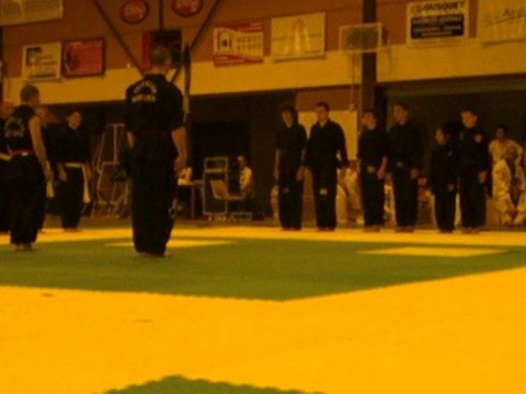 Hallebarde - Thieu Lam Hong Quyen Démo à Béziers (2009)