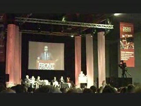 Front de Gauche Le Mans 23 mai 2009 Généreux Extrait