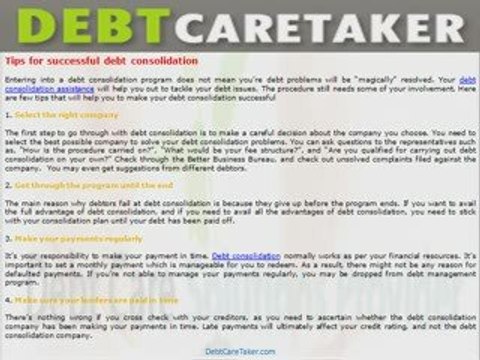 Credit Card Debt - Get Credit Card Debt Help - Debt Relief