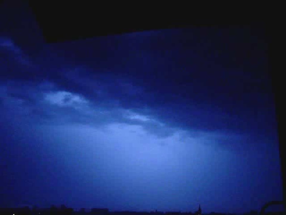 Violents orages le 25 mai 2009 à Rennes et dans sa région