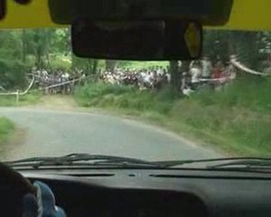 Rallye Monts du Lyonnais 09 - Caméra embarquée équipage PONS