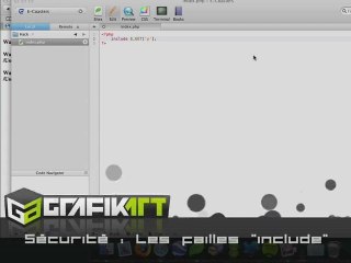 Tutoriel vidéo : Sécurité, les Failles include