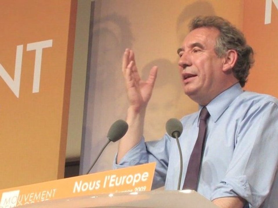 François Bayrou Conférence Nationale 23-05-09 partie 2