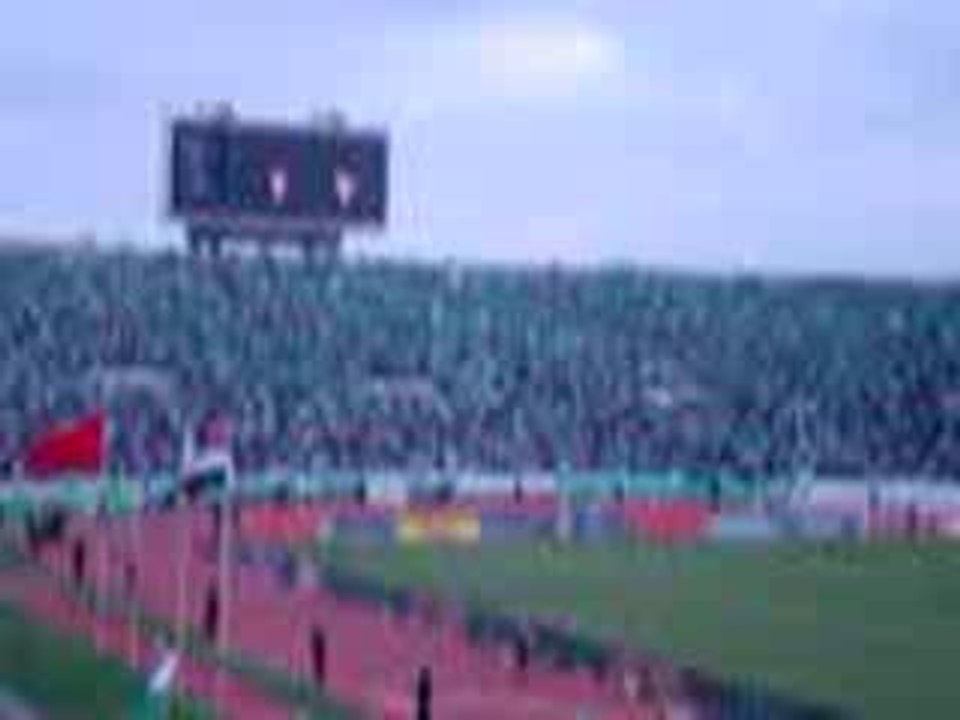 lambiance lor du match du raja