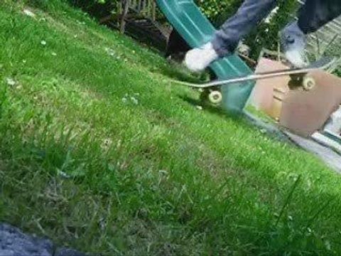skate ollie débutant ralentie
