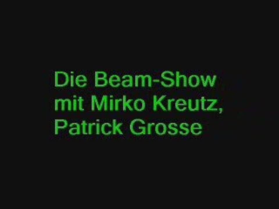 Die beam-show