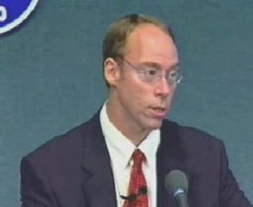 The Disclosure Project press conference in 2001 1/6