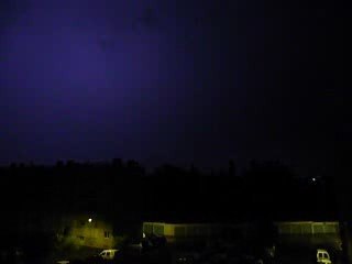 Orage à Rennes le 25 mai 2009