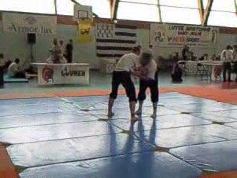 Gouren championnat de Bretagne St Nolff , Senior .