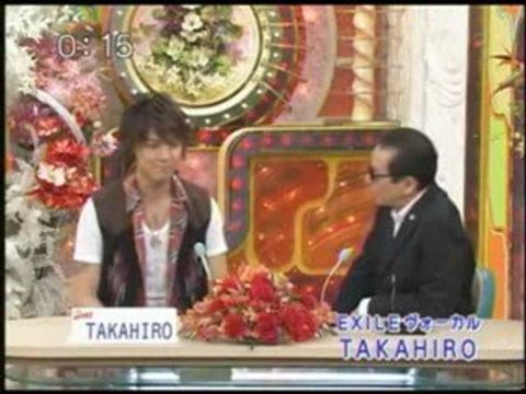 EXILEのTAKAHIRO~笑っていいとも Interview 1/2