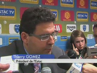 Football/Troyes : Thierry Gomez dans la stupeur!