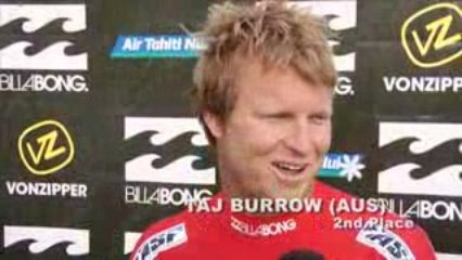 Bobby Martinez Claims Billabong Pro Tahiti Over Taj Burrow