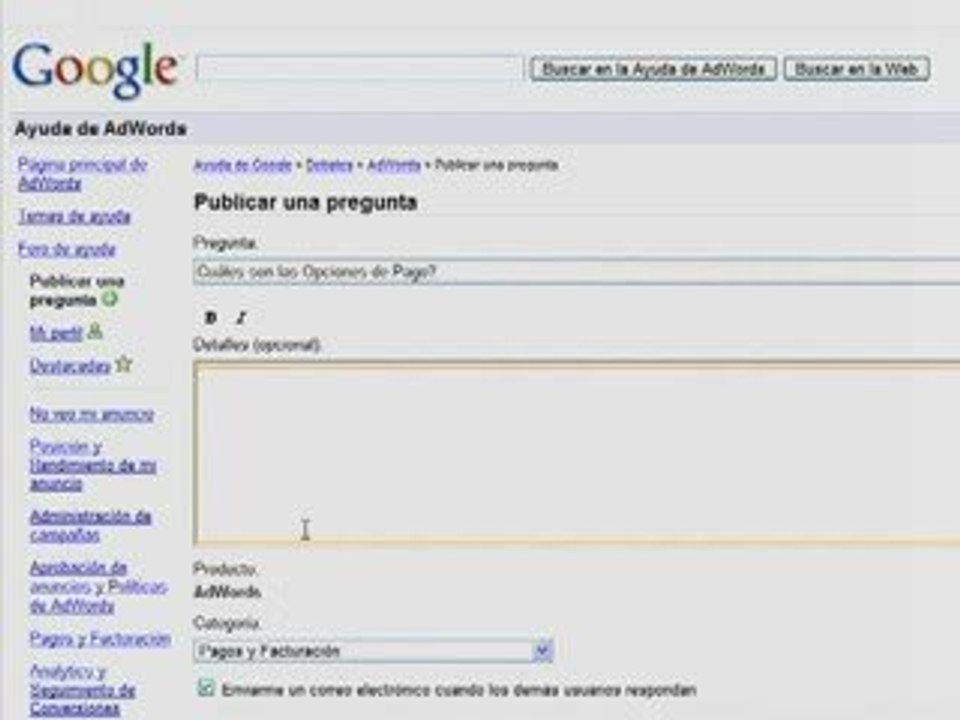 AdWords-publicidad Google AdWords.