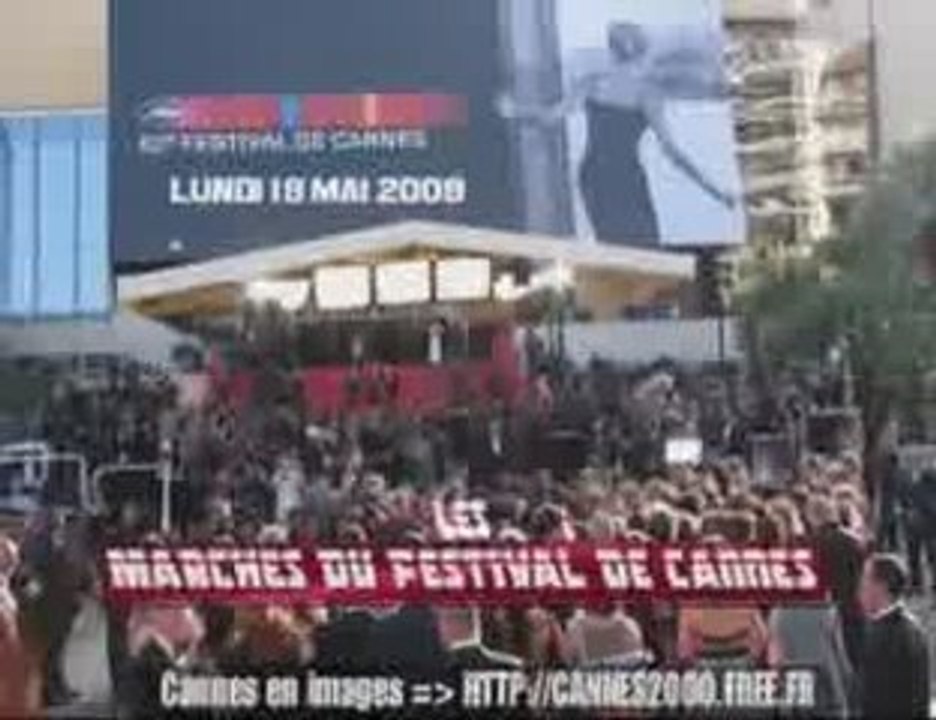 les MARCHES de CANNES 2009 avec les stars 18 MAI 2009