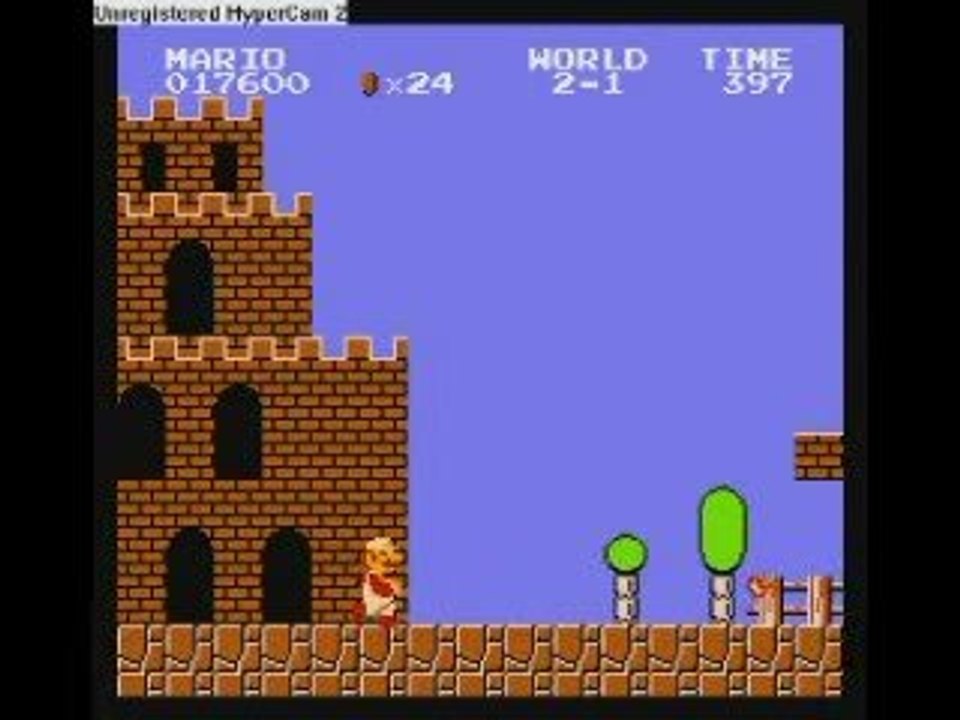 videotest super mario bros (nes)