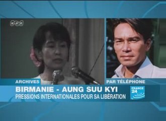 Birmanie - Procès: 1ère audition d'Aung San Suu Kyi