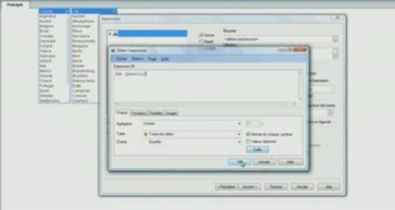 Qlikview Insertion Graphique