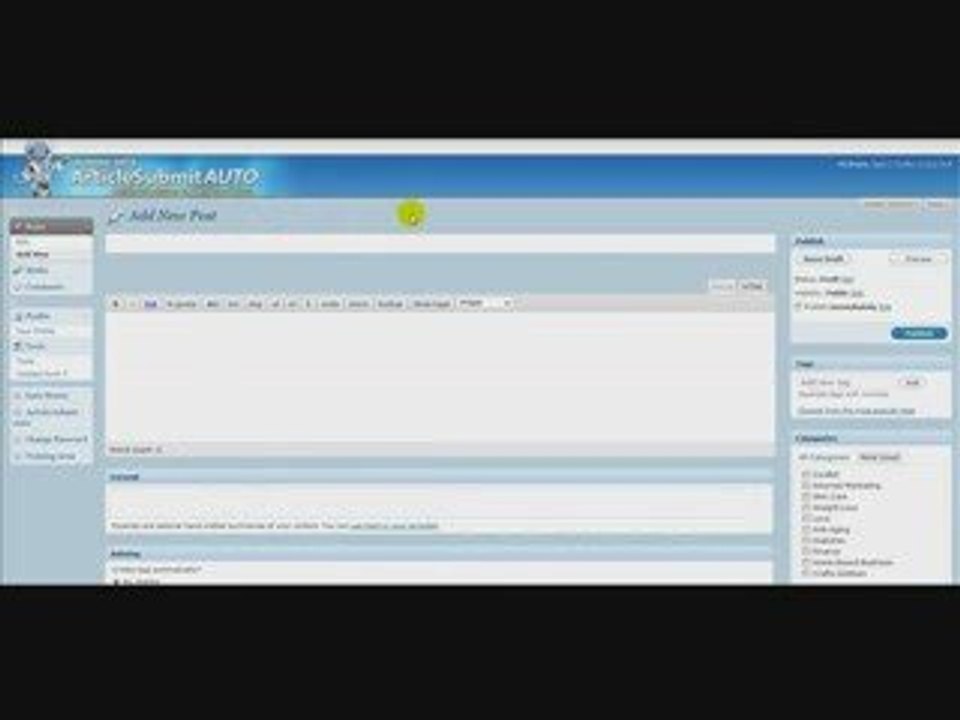 ArticleSubmitAuto Article Submission in Five Minutes or Less