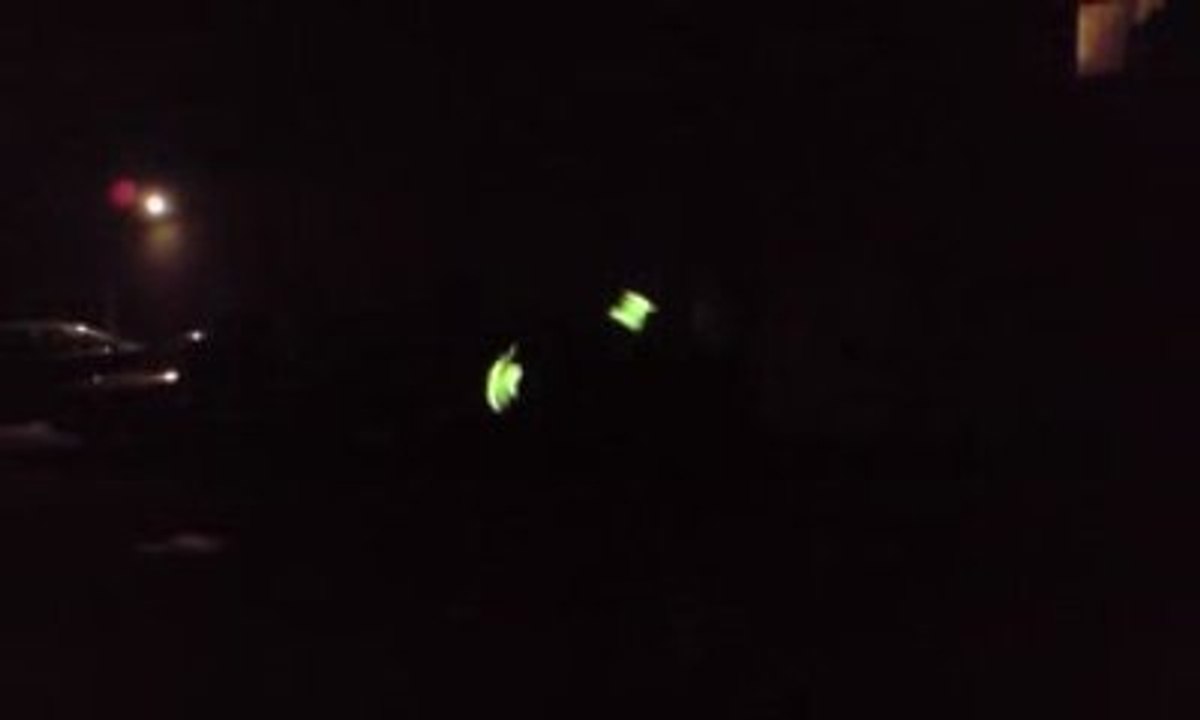bolas flamme verte