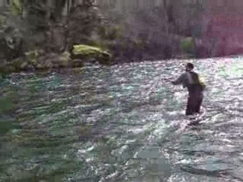 pêche au toc à la longue coulée sur la sioule