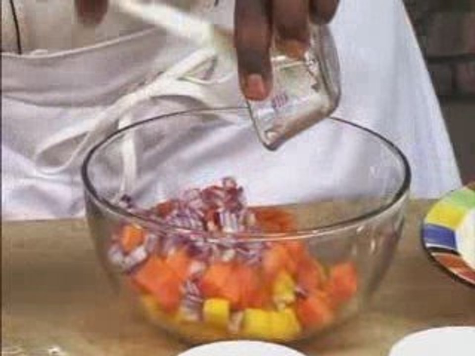 Papaya and Mango Salsa