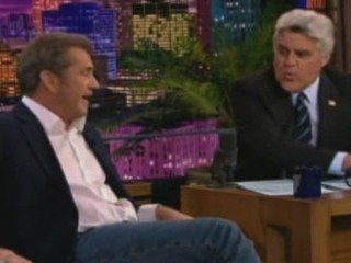 Mel Gibson tells Jay Leno he's going to be a dad again