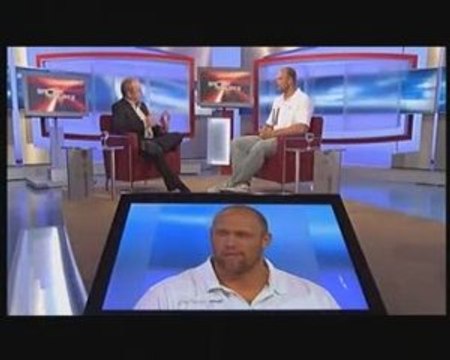 Athlé Robert Harting Interview allemand lanceur disque