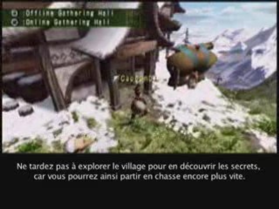 Monster Hunter freedom Unite Tutorial 1 français