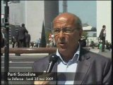 Interview de Philippe Sarre à la Défense le 25 mai 2009