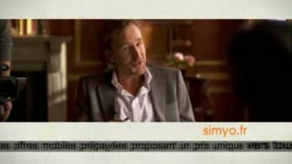 Nouvelle campagne télé simyo - L'Interview (version longue)