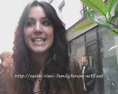 Dédicace de Sarah Riani pour le forum