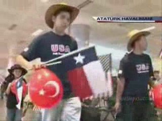 Teksaslı öğrenciler Silifke oyunu 7.türkçe olimpiyatı