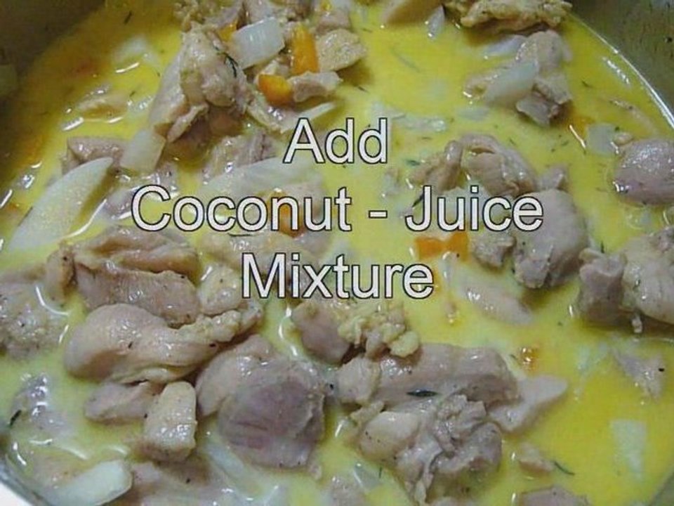 How to make Coconut Chicken