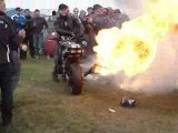 Grand prix de france 2009 (Rupture et Flamme GSXR)