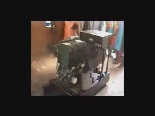 Inauguration du groupe électrogène à Korgom en janvier 2009