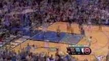 Dwight Howard takes the rock inside against the Cavs in over