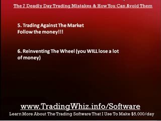 7 Deadly Day Trading Mistakes And How To Avoid Them