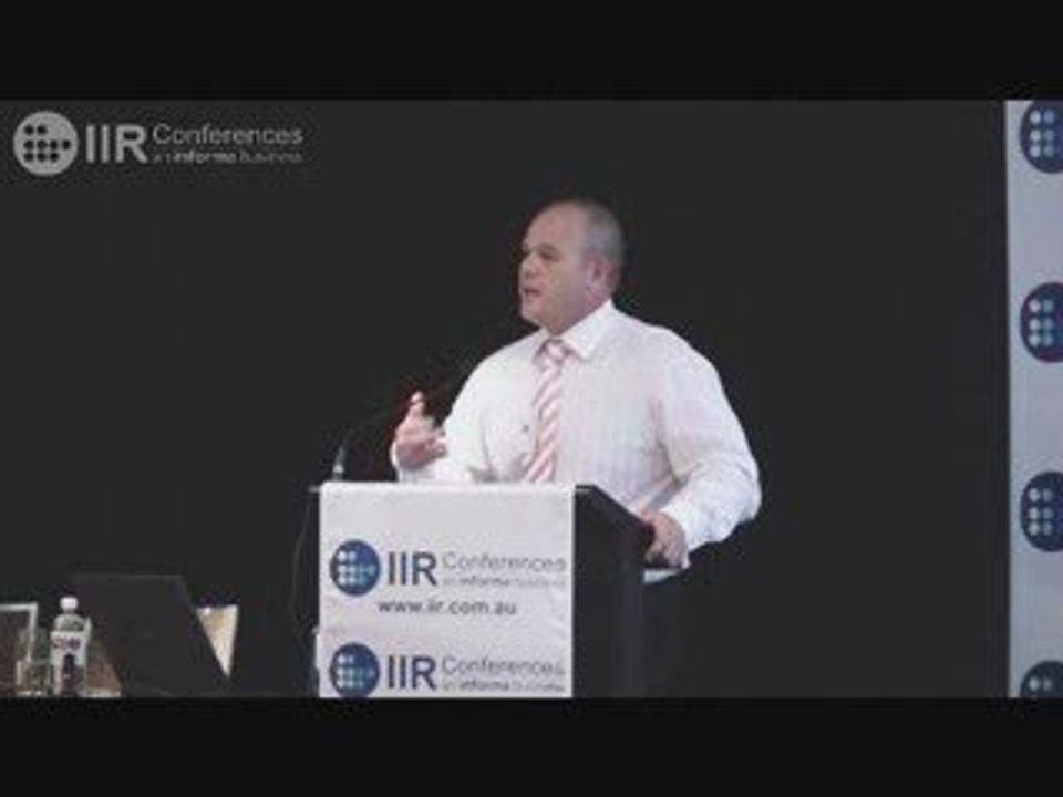 NWC 2009 - Speaker Presentation - Dr David Burroughs