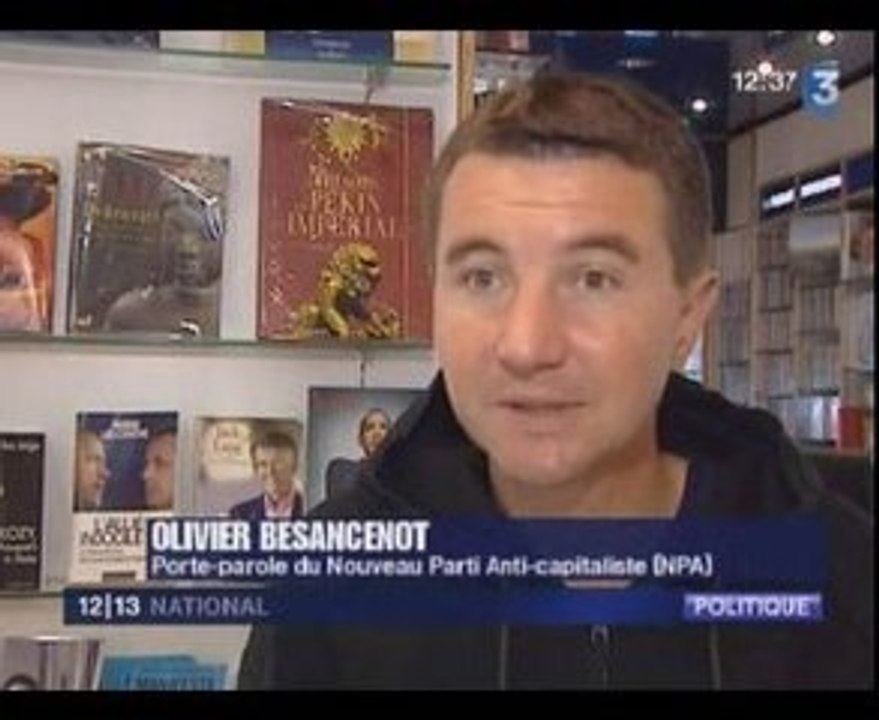 Sabine Herold dénonce la vérité sur besancenot et sarkozy