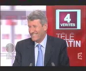 Philippe de Villiers sur France 2 - les 4 vérités
