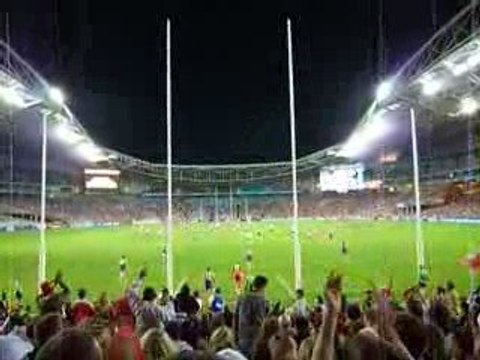 MACTH AFL - SYDNEY SWANS VS WEST COAST EAGLES