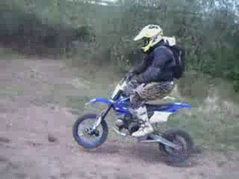 mini jump en pitbike