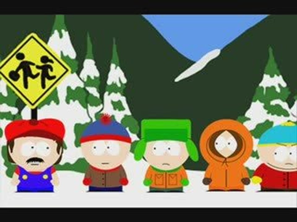 Mario rencontre South Park