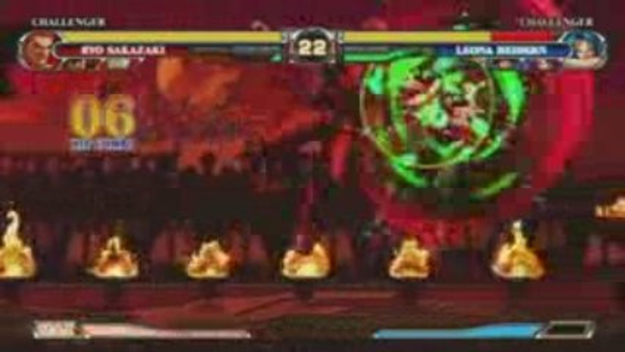 The King Of Fighters XII ryo combos
