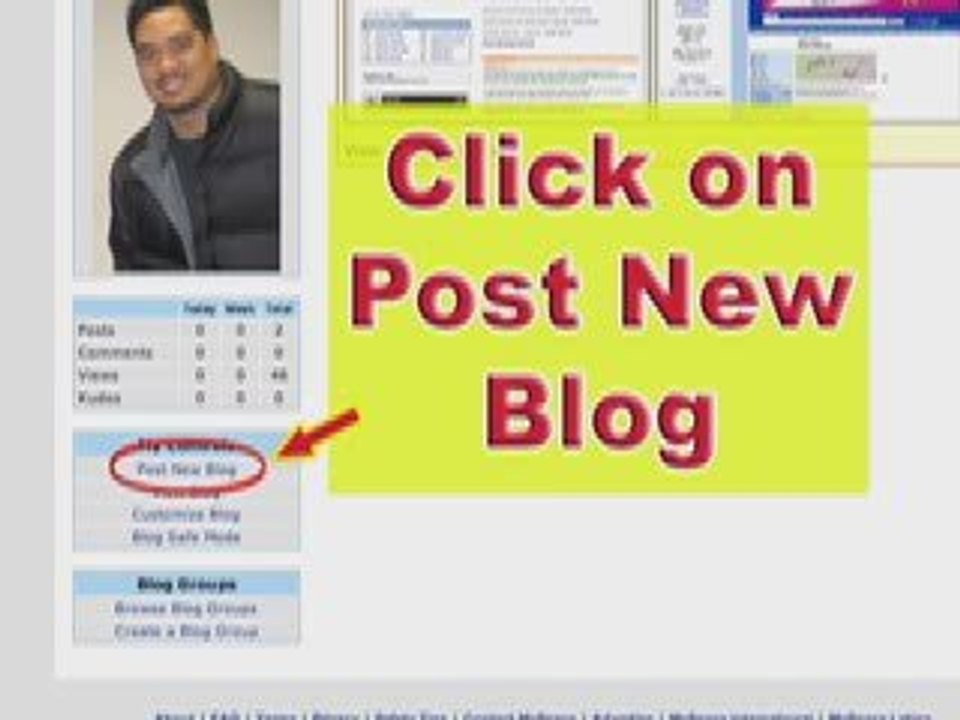 MySpace Help and MySpace Guide: Blog Tutorial