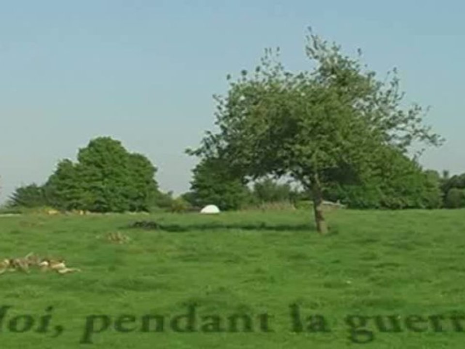 "Moi, pendant la guerre..."