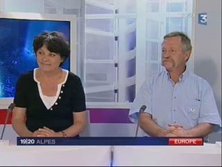 José Bové et Michèle Rivasi invités de France3 Alpes